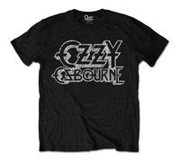 Ozzy Osbourne T-Shirt: Vintage Logo OFFICIAL NEW