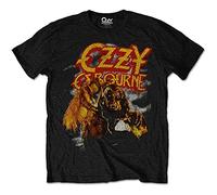 Ozzy Osbourne Vintage Werewolf Black T-Shirt OFFICIAL
