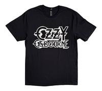 Ozzy Osbourne Vintage Logo Black T-Shirt OFFICIAL