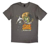 Ozzy Osbourne Ultimate Remix T-Shirt in Grey | Size: 2XL Ozzy Osbourne Grey 2XL