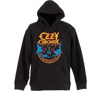 Ozzy Osbourne Unisex Pullover Hoodie Bat Circle Multicoloured