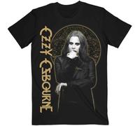 Ozzy Osbourne T Shirt Patient No. 9 Gold Graphic Logo new Official Mens Black