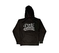 Ozzy Osbourne Vintage Logo Hoodie in Black | Size: Medium Ozzy Osbourne Black M