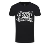 Rock Off Trade Men's T-Shirt Ozzy Osbourne Vintage Logo Official Black X-Large