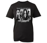 Ozzy RIP Osbourne Tribute T-Shirt - 'Mama I’m Coming Home' Memorial Tee - Rock Legend Fan Shirt - 1948-2025 (Black, XL)