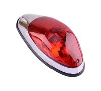 Ozzyr 12V ABS Universal Rear Red Running Stop Brake Auxiliary Tail for light Lamp For Motorcycle Chopper For Cruiser LED motorcycle indicators