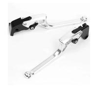 Ozzyr Ergonomic Motorcycle Brake Clutch Levers for Honda NC700 for Rebel Phantom for Shadow VTX1300CX Motorcycle Brake Lever(Silver)