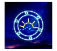 Ozzyr Neon Light Decoration Ocean World Porthole for neon Sign neon bar Sign
