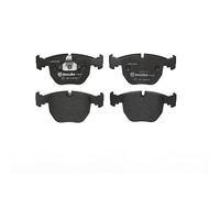 Brembo Front Brake Pad Set P06021 - 4x Pads, Prepared for Wear Indicator