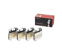 P06106 Front Brake Pad Set 4x Pads Prepared For Wear Indicator Braking By Brembo