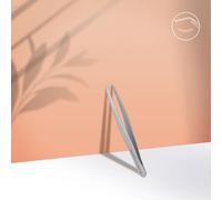 P-08 Eyebrow Tweezers, Plucking Tweezers with PVC Protective case, Total Length 9.5 cm