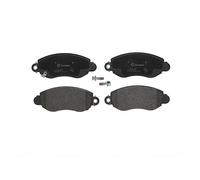 P24052 Front Brake Pad Set 4x Pads Integrated Wear Indicator Braking By Brembo