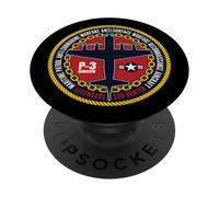 P-3 Anti-Submarine Maritime Patrol Aircraft Art PopSockets Adhesive PopGrip