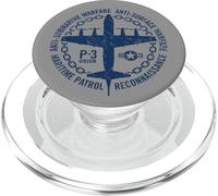 P-3 Anti-Submarine Warfare Patrol Aircraft PopSockets PopGrip for MagSafe