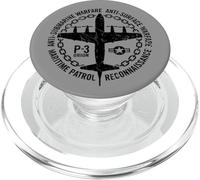 P-3 Anti-Submarine Warfare Patrol Aircraft PopSockets PopGrip for MagSafe
