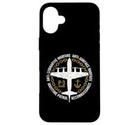 P-3 Anti-Submarine Warfare Patrol Military Aircraft Case for iPhone 16 Plus