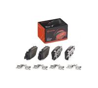 Brembo P 30 094X Brake Pad Set Rear Braking Fits Hyundai I30 Estate Coupe