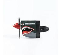 P-40 Warhawk Creative Propeller Car Decor- Military Aircraft Car Air Vent Clip, Long-Lasting Air Freshener & Decor, Easy Install for Most Car Vents, Unique Accessories for Men & Enthusiasts