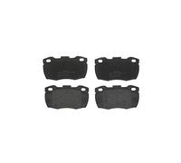 P44015 Front Brake Pad Set 4x Pads Not Fitted Wear Indicator Braking By Brembo
