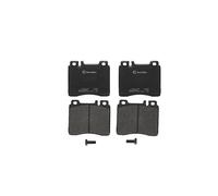 P50018 Front Brake Pad Set 4x Pads Prepared For Wear Indicator Braking By Brembo