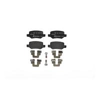 BREMBO Brake Pad Set Rear With Brake Caliper Screws Fits Mercedes A-Class Vaneo