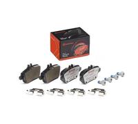 P 50 091X Brake Pad Set Rear Braking Spare Fits Mercedes SLC A-Class By Brembo