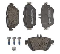 P50136 Rear Brake Pad Set 4x Pads Prepared For Wear Indicator Braking By Brembo