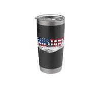 P-51 Mustang American World War 2 WWII Fighter Airplanes Stainless Steel Insulated Tumbler