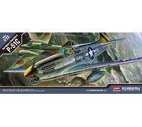 P-51C Fighter WWII 1:72 Plastic Model Kit Academy