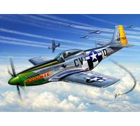 P-51D Mustang Fighter 1:72 Plastic Model Kit Revell