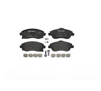 Brake Pads Set fits VAUXHALL TIGRA X04 1.3D Front 04 to 09 Z13DT Brembo 09200108