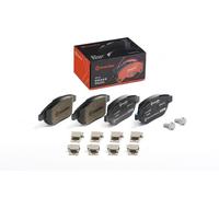 Brembo Brake Pad Set P 61 068X - Disc Brake for Peugeot/Citroën 207 Saloon N6A EP6 9HV