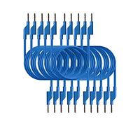 P 7048 BLUE measuring cable 50VAC, 120VDC 10A banana plug 4mm, PEAKTECH on bo...