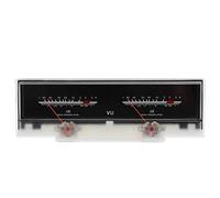 P 78WTC OG VU Meter, Dual Header DB Amplifier o Meter, l with Back, 3Pcs Yellow LED for DIY, Recording Studio, Home and Car o