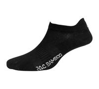 P.A.C. - Bamboo Footie - Sports socks size 43-47, black