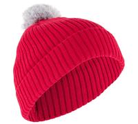 P.A.C. - Kid's Oloma Reflective Pom Beanie - Beanie size One Size, red