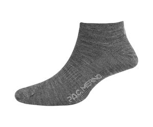 P.A.C. - Merino Quarter - Sports socks size 35-38, grey