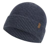 P.A.C. - Nature Lomuo Merino Beanie - Beanie size One Size, blue
