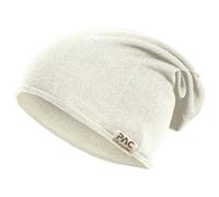 P.A.C. - Nature Merin 100% Recycled Merino Beanie - Beanie size One Size, sand/white