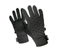 P.A.C. Recycled Running Reflective Running Gloves - Black, Size L