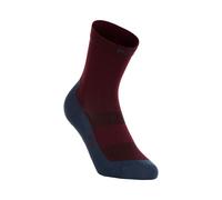 P.A.C. RN 2.2 Reflective Ultralight Long Running Socks Women - Dark Red, Size 38-41