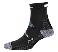 P.A.C. - Women's 6.2 Running Reflective Pro Mid Compression - Running socks size 35-37, black