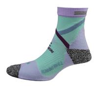 P.A.C. - Women's 6.2 Running Reflective Pro Mid Compression - Running socks size 38-41, turquoise