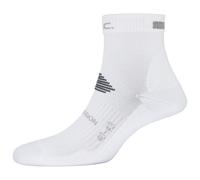 P.A.C. - Women's 6.2 Running Reflective Pro Mid Compression - Running socks size 38-41, white