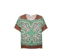 P.A.R.O.S.H. paisley print blouse - Brown XS-S-M-L-XL