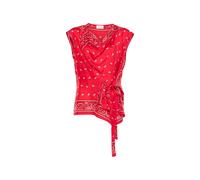 P.A.R.O.S.H. paisley tie blouse - Red XS-S-M-L