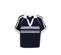 P.A.R.O.S.H. Renfield short-sleeve knitted T-shirt - Blue XS-S-M-L
