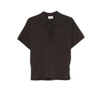 P.A.R.O.S.H. ribbed polo shirt - Brown M-L