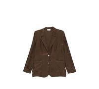 P.A.R.O.S.H. Saxon button patch-pocket blazer - Brown M-XL