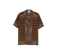 P.A.R.O.S.H. Soy paisley-pattern shirt - Brown XS-S-M-L-XL